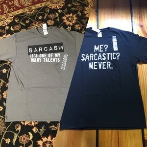 Bundle - Sarcasm / Sarcastic Printed Shirt
